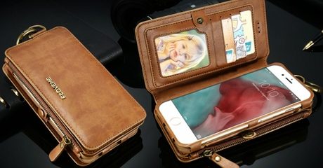 Magnetic Wallet Case for iPhone 7