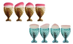 Mermaid Tail Make-Up Brush Set