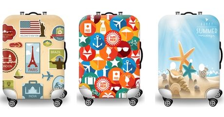 Printed Luggage Covers