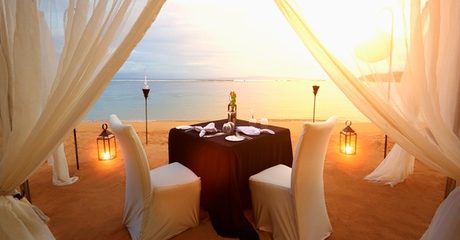 Candlelit Beach Dinner for Two