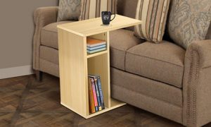 Sofa Table with Side Storage Slot