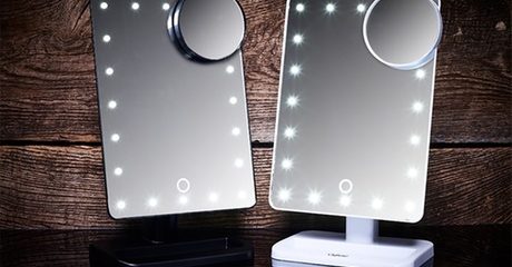 Touch Screen LED Make-Up Mirror