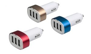 Two Triple USB Car Chargers