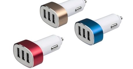Two Triple USB Car Chargers