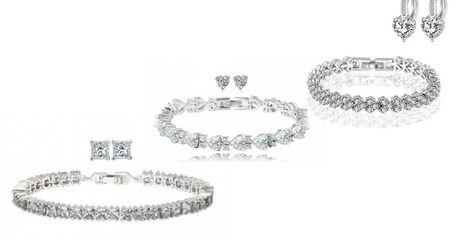 Bracelets with Swarovski Crystals