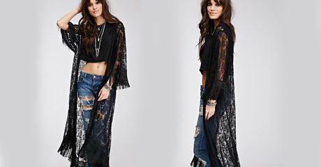 Women's Lace Top and Cover-Ups
