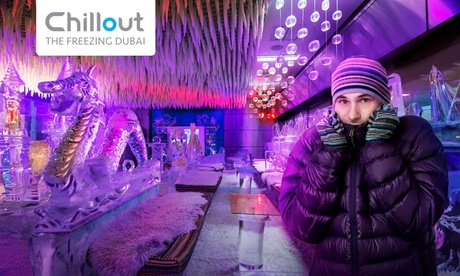 Chillout Ice Lounge Entry: Child (AED 30) or Adult (AED 55)