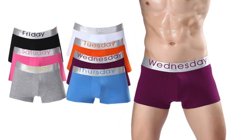 Men's Seven-Day Boxers