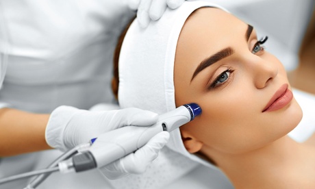 Microdermabrasion and Hydrafacial