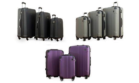 Pacific Link Trolley Luggage Set 