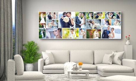 Panorama Collage Canvas Print