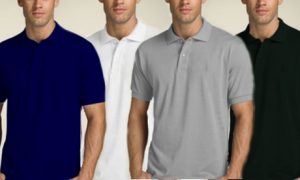 Pique Polo T-Shirts Four-Pack