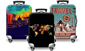 Printed Luggage Cover