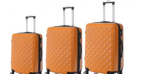 Three-Piece Hard Case Luggage Set