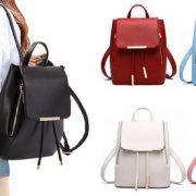 Women's Faux Leather Backpack