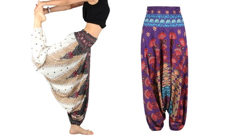 Women's Printed Harem Trousers