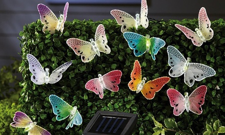 Butterfly Solar Garden Lights