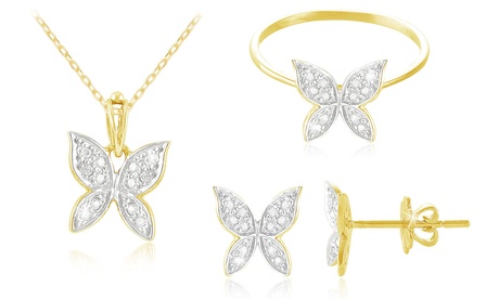 Diamond Butterfly Jewellery