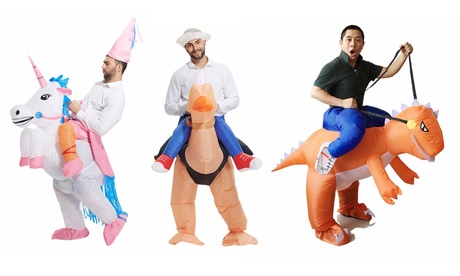Inflatable Ride-On Adult Costumes