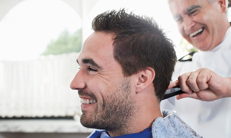 Male Haircut and Shave
