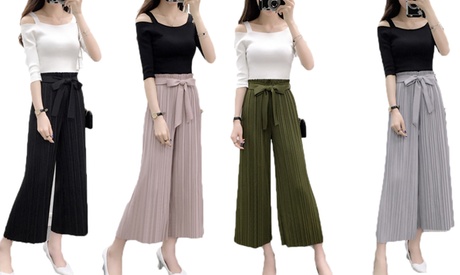 Pleated Culottes