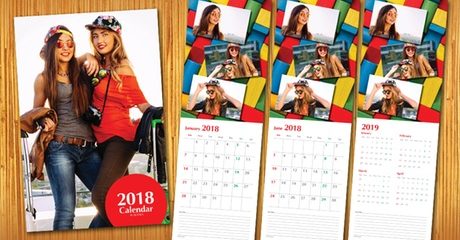 2018 Personalised Calendar