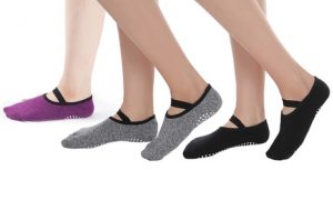 Anti-Slip Ankle-Length Yoga Socks