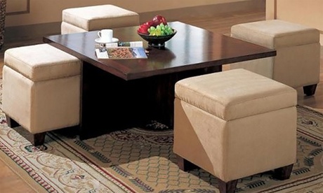 Centre Table with Stools