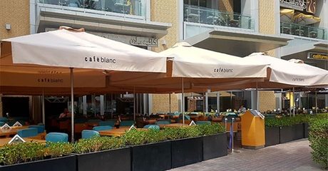 Lebanese Food at Cafe Blanc Dubai Mall