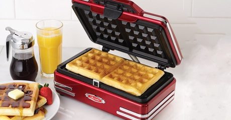 Nostalgia Belgian Waffle Maker