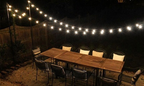 Solar-Powered Light Bulbs String