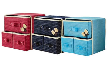 Two-Layer Clothes Storage Boxes