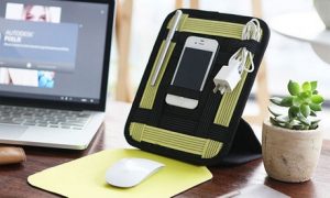 Desktop Organizer with Mouse Pad
