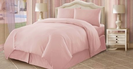 Three-Piece Cotton Bed Sheet Set