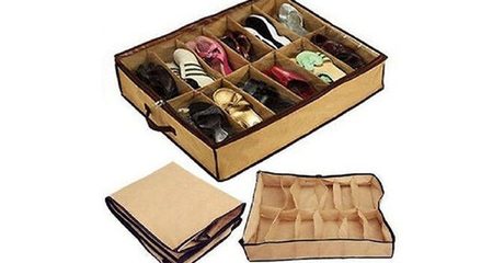 Under-Bed Shoe Organisers