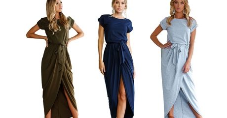 Belted Maxi Dresses