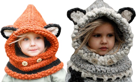 Children's Hooded Scarf