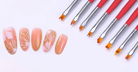 Gradient Design Nail Art Brush Set