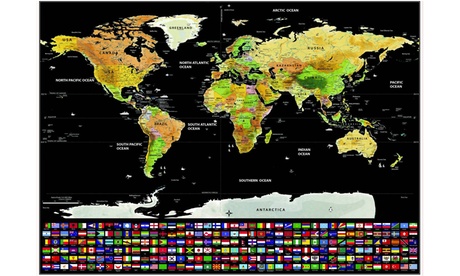 World Scratch Map