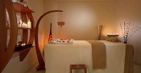 One or two guests can indulge in a choice of spa treatment