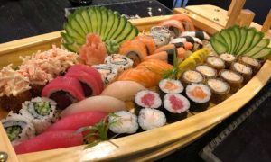 All-You-Can-Eat Sushi Boat