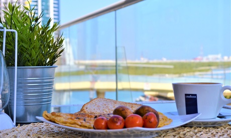 Breakfast with Two Drinks