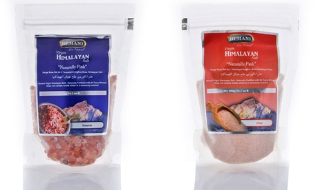 Four Packs of Pink Himalayan Salt