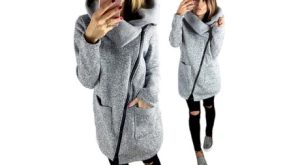 Women's Diagonal-Zipper Cardigan