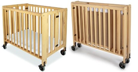 Compact Foldable Baby Crib