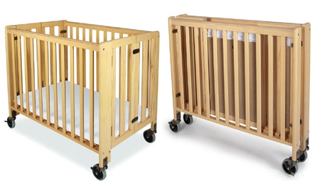 Compact Foldable Baby Crib