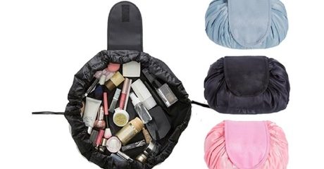 Drawstring Cosmetics Travel Bag