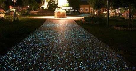 Glow-in-the-Dark Pebbles