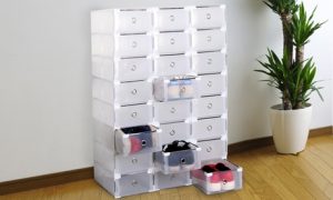 Stacking Shoe Boxes