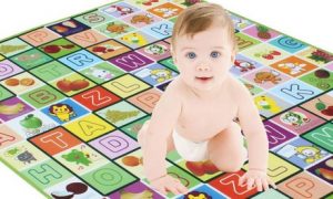 Double-Sided Baby Playmat